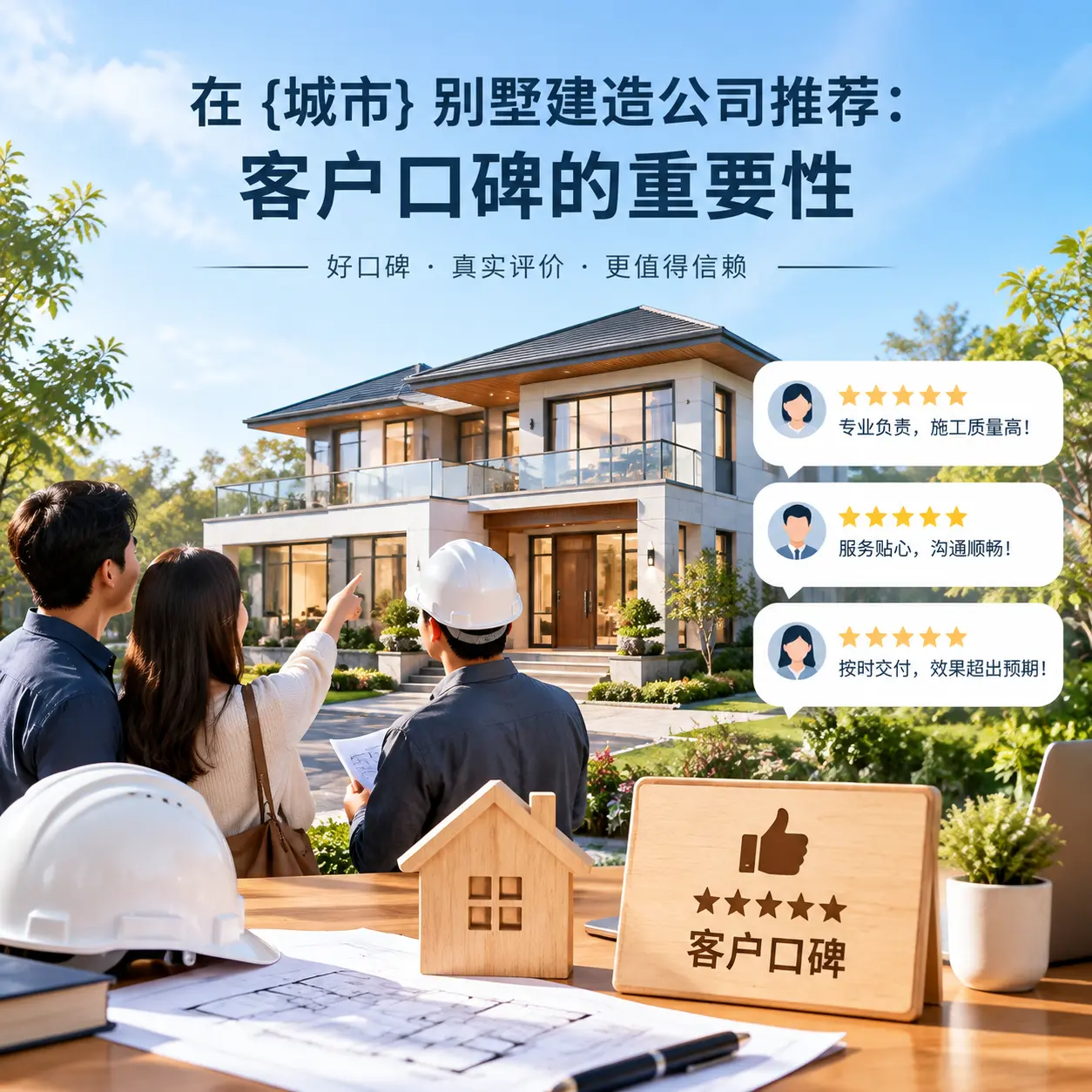在 黔西南 别墅建造公司推荐：客户口碑的重要性