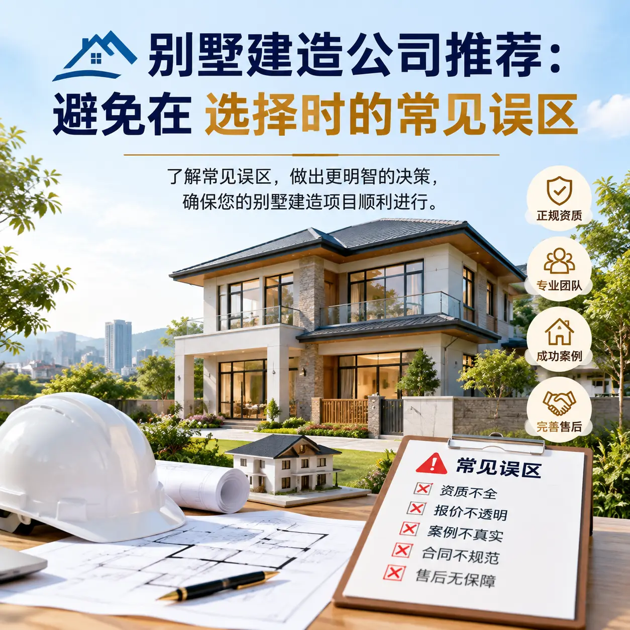 别墅建造公司推荐：避免在 黔西南 选择时的常见误区