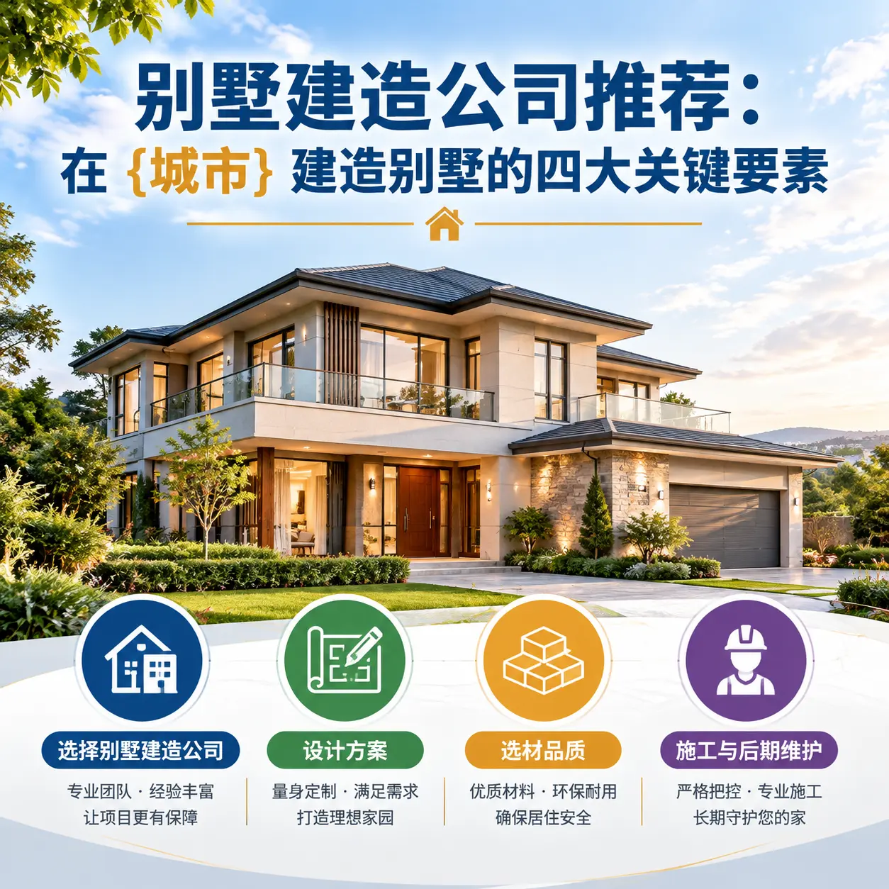 别墅建造公司推荐：在 黔西南 建造别墅的四大关键要素