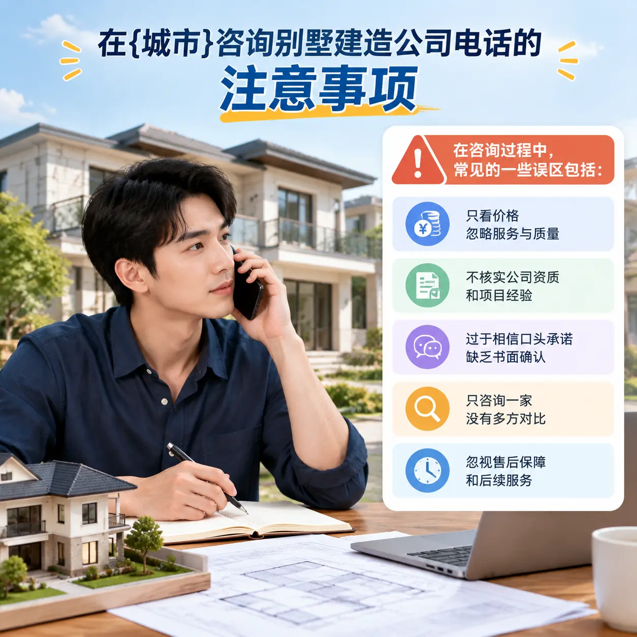 在黔西南咨询别墅建造公司电话的注意事项