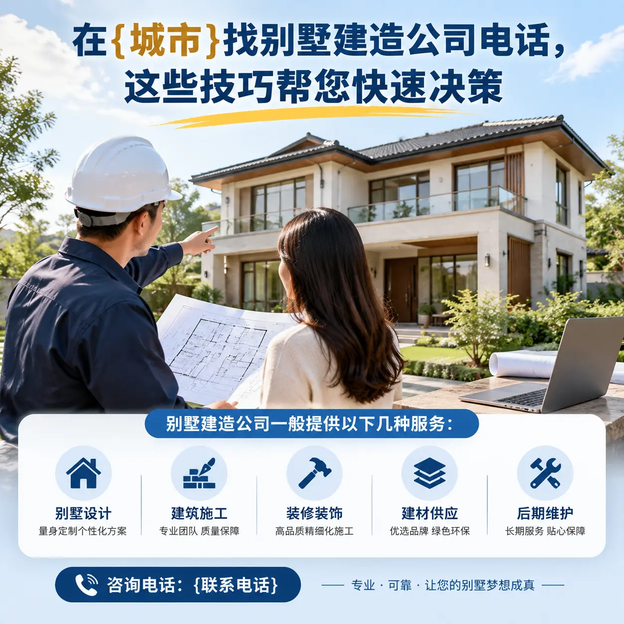 在黔西南找别墅建造公司电话，这些技巧帮您快速决策