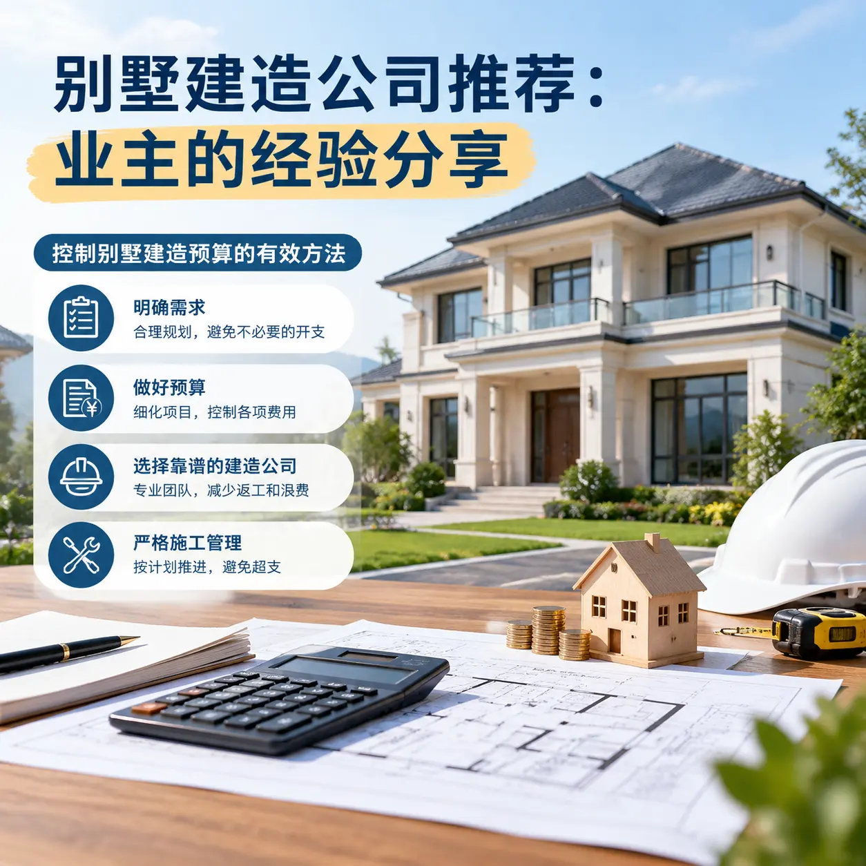 别墅建造公司推荐: 黔西南 业主的经验分享